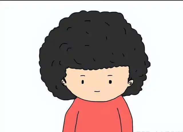 小女孩因天生爆炸头不想上学心理学家应多鼓励赞美