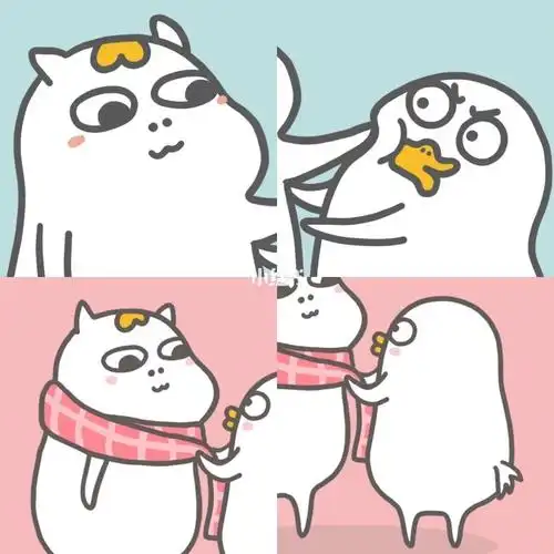 99小刘鸭情侣头像来了 真是无敌可爱了好吗!