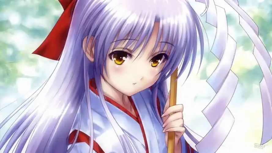 日本动漫可爱俏皮立华奏高清桌面壁纸