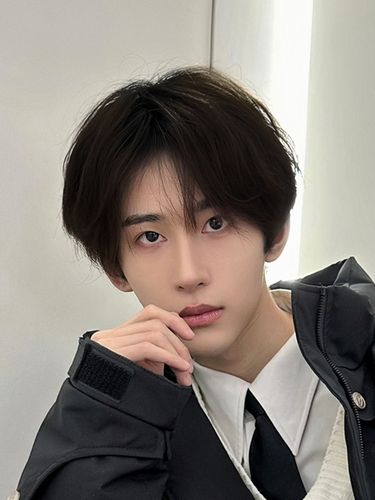 假发男短直发韩系中分刘海蓬松帅气拍照表演道具自然逼真整顶发套