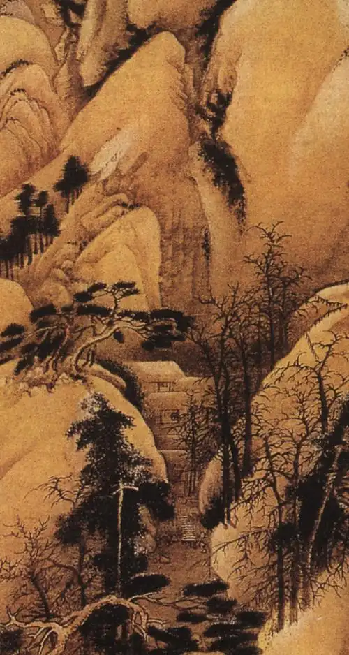 宋 许道宁代表作《关山密雪图》高清详解