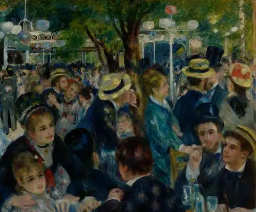 delagalette皮埃尔奥古斯特雷诺阿pierreaugusterenoir油画作品欣赏