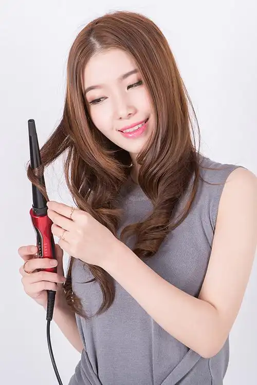 lena陶瓷调温电卷发棒大卷内扣梨花刘海不伤发烫发小卷发器棒