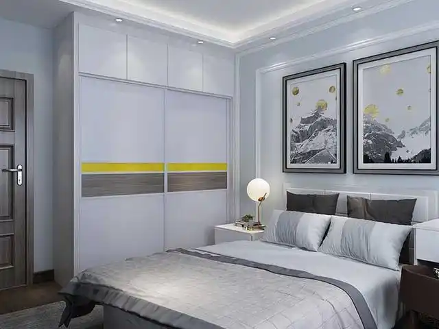 主卧衣柜,这样设计时尚又实用_卧室