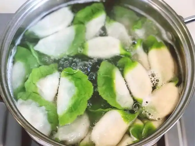 步骤8                      煮饺子