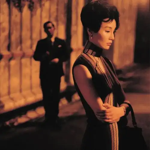 淘宝￥588券后价￥253复刻电影花样年华张曼玉50年代手工复古港工旗袍