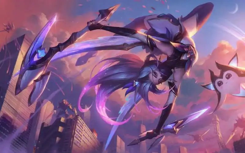 p2【星之守护者】离群之刺-阿卡丽(游戏cg)