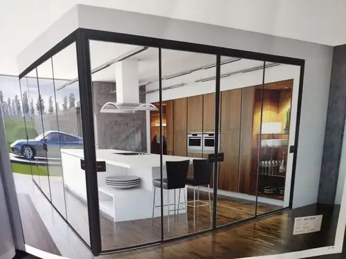 钢化玻璃门窗:地滑,吊滑,折叠,平开,谷仓门,窗户,等… 神盾系列!