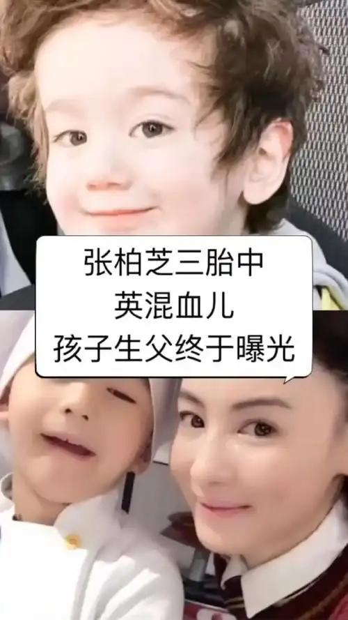 张柏芝三胎儿子生父终于曝光