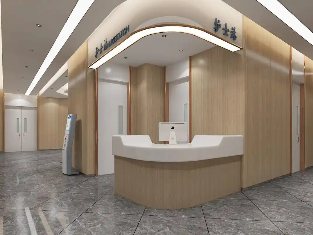 工装效果图皮肤科医院