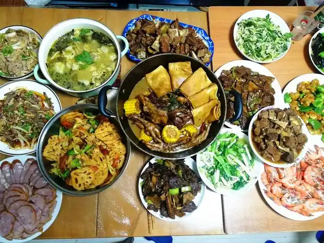 国庆节家宴,用了一下午的时间,做了这些菜,大家看看怎么样