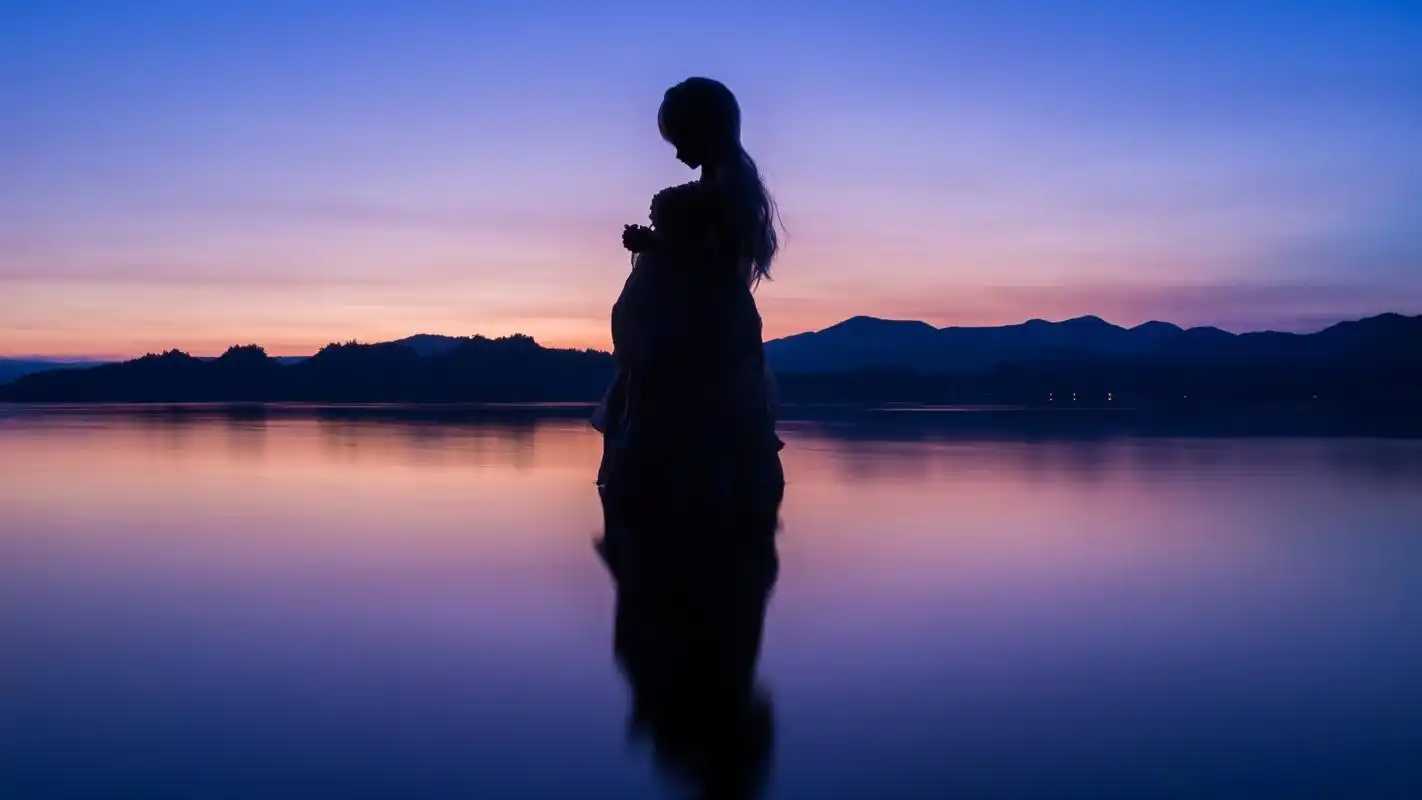 一个人孤独的背影图片