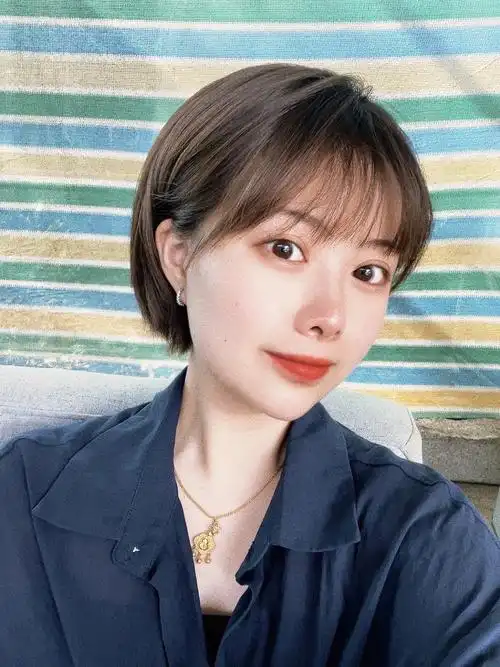 今天剪头发啦又又又一次可盐可甜日系短发