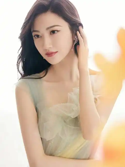 景甜,薄纱曼妙,优雅贵气_气质_形象_魅力