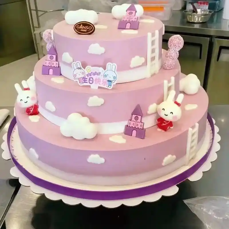 生日宴席必备 好多友友私信我说想看更多的多层蛋糕 来吧满足 - 兑趑