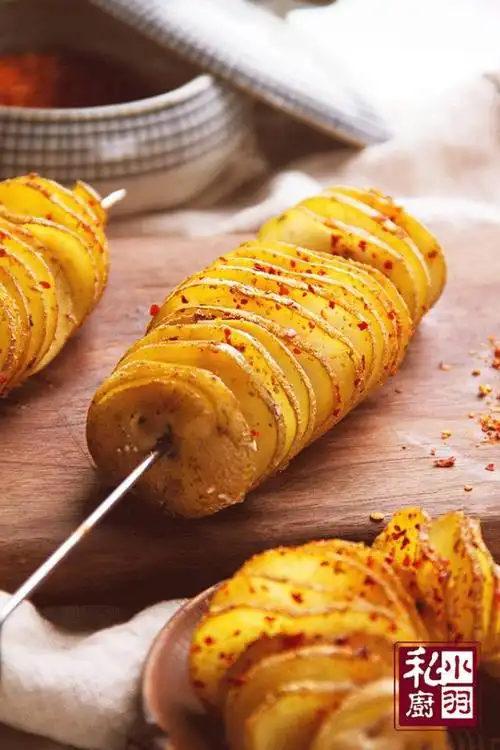 年夜饭 | 新年超酷旋风土豆,在家做干净又美味