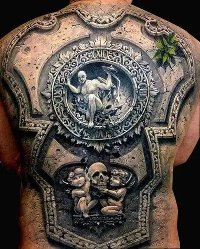 大师级男生满背纹身图案(6/7)-纹身图片网