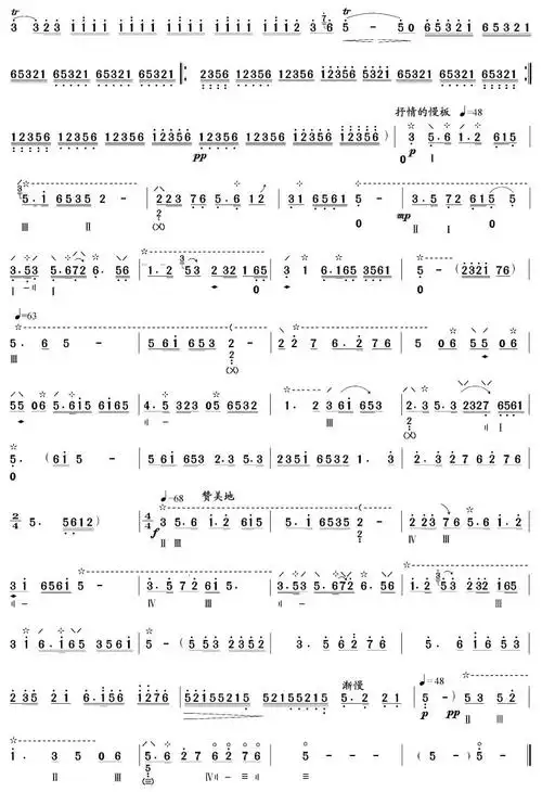 梁山伯与祝英台 琵琶