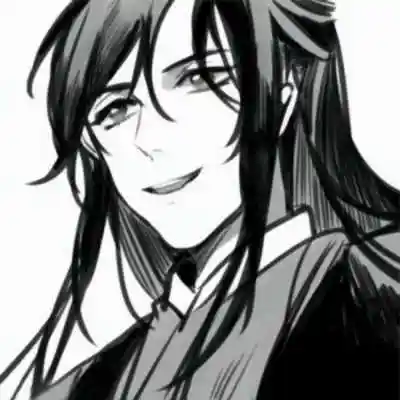 水墨武侠古风男生头像