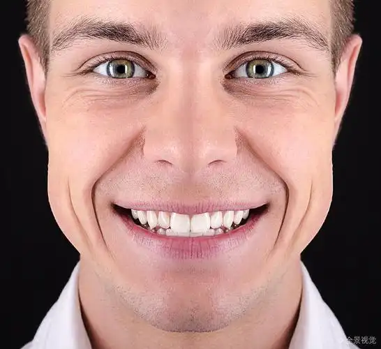 牙齿_微笑_开心微笑_年轻_白人男性_图片大全—全景创意图库(quanjing