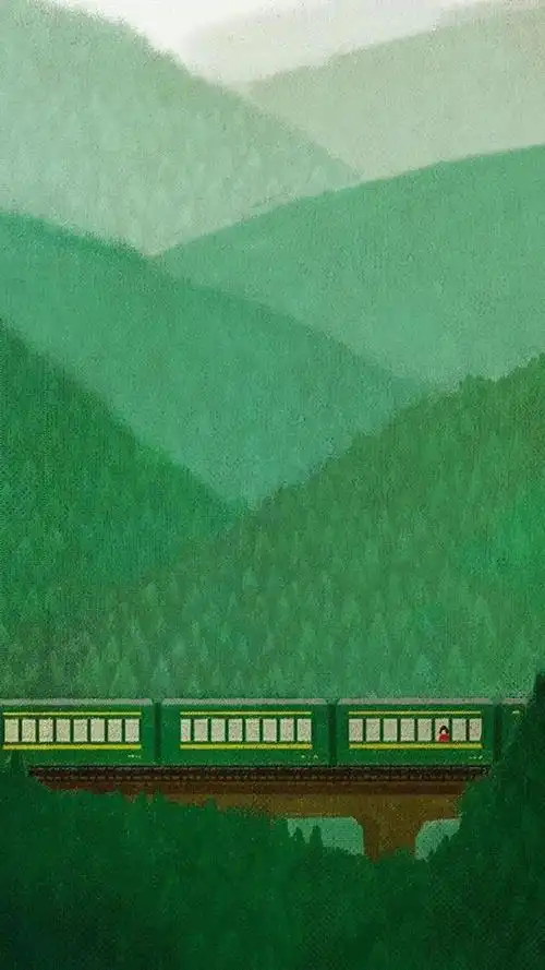 抖音刚火的绿色壁纸:绿色很好,只是被爱情玷污了而已