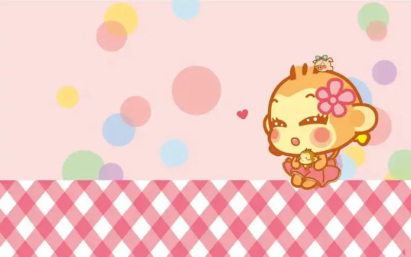 可爱表情悠嘻猴壁纸,可爱表情悠嘻猴电脑桌面壁纸,卡通明星-回车桌面