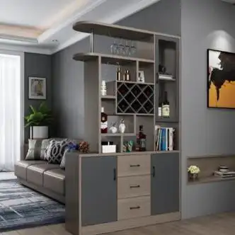 翼涵  鞋柜门口酒柜玄关柜现代客厅简约小户型屏风鞋柜一体靠墙置物架