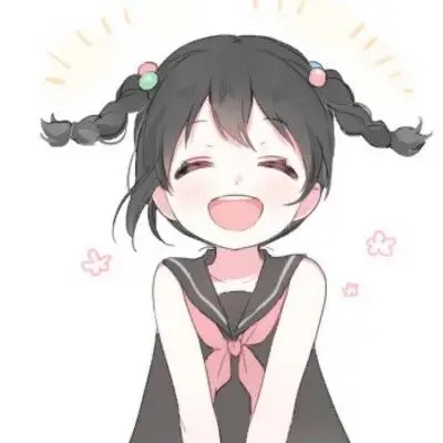 清新 古风 可爱 手绘 卡通 动漫 二次元 萌系 背影 清新 闺蜜头像(