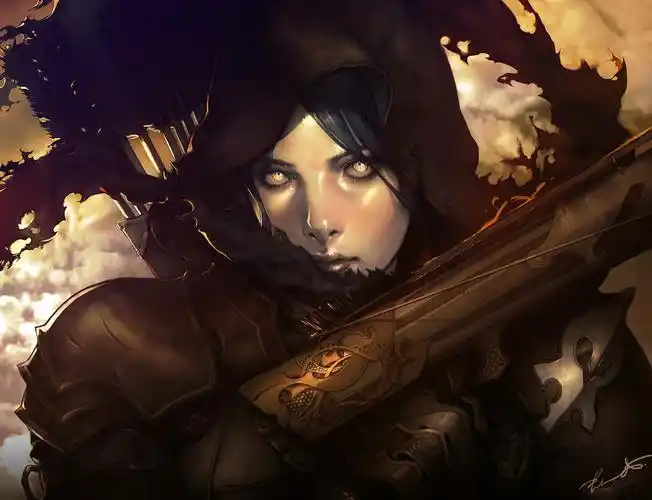 《暗黑3》女性角色原画精美作品_暗黑破坏神3游戏截图_17173新网游