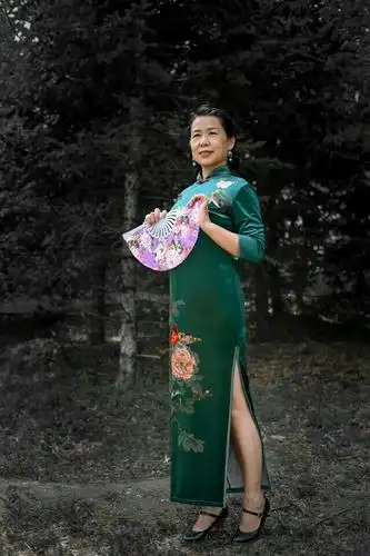 旗袍展风采 - 美篇