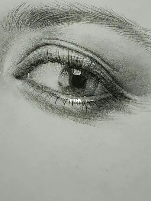 素描画眼睛 素描画眼睛教程