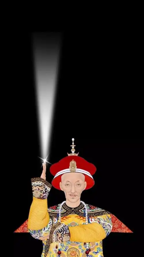 创意可爱故宫人物插画