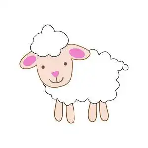羊农业卡通图片
