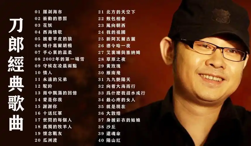 刀郎40首好听的经典歌曲,奇特的嗓音让人难以忘记