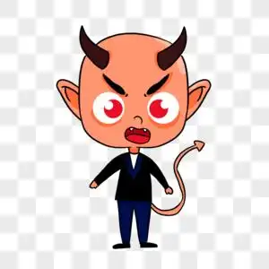 万圣节小恶魔图片