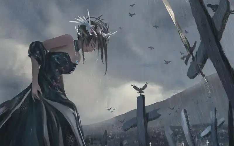 回车桌面>电脑壁纸>动漫卡通>动漫人物>鬼刀冰公主>