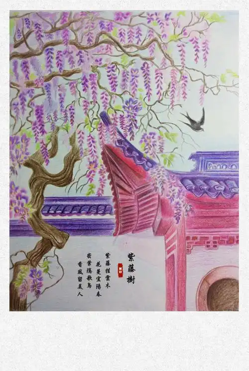 《海上日出》过程分享(18) 彩铅练习稿～海上日出 作品分享|彩铅风景