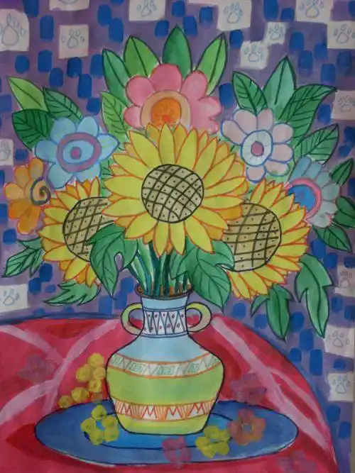 三年级水粉画一等奖三年级水彩画一等奖