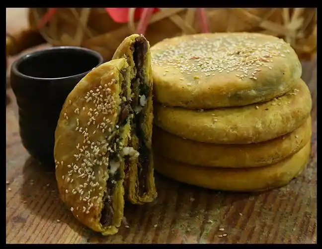 江阴特产长泾烧饼拖炉饼百年传承传统茶食文化糕点休闲