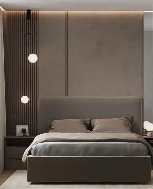 60款硬包床头墙∣卧室装修灵感