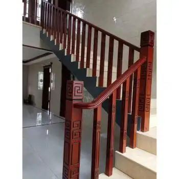 2022新款新中式简约实木楼梯旋转扶手阳 定制改价【图片 价格 品牌