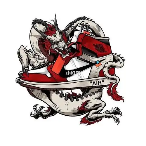 漫画球鞋nike热鞋aj真不错