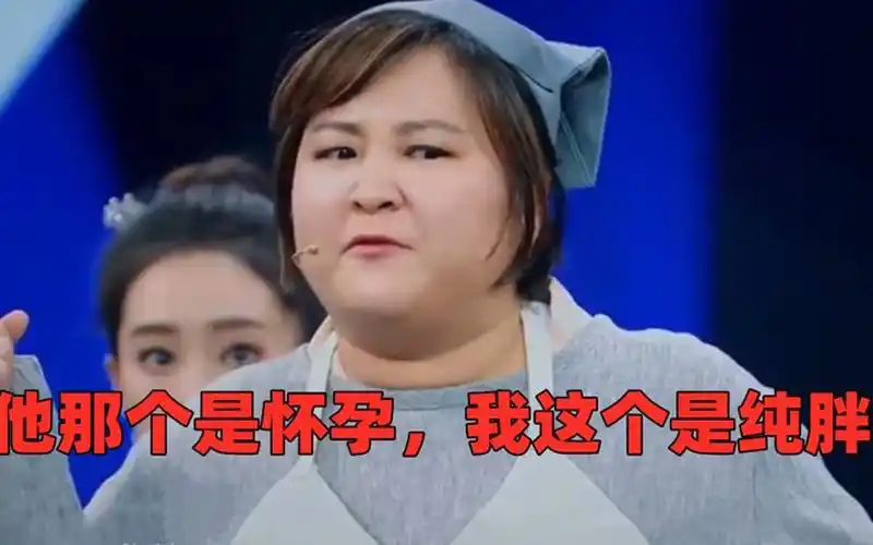 贾玲体重梗合集:贾玲"他那个是怀孕,我这个是纯胖"