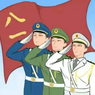 飘扬的八一军旗