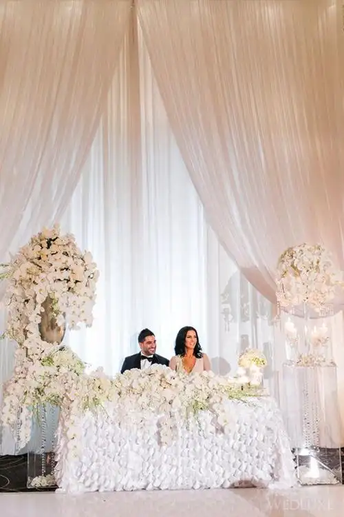 一场圣洁优雅的白色婚礼,圆你一个女神梦!