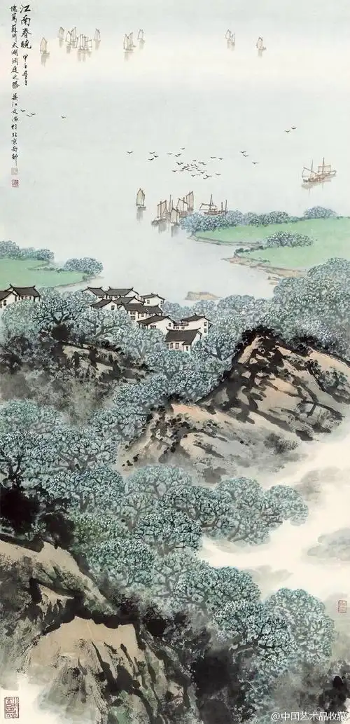 特别是他笔下的太湖,总带着丝竹的雅韵,充满着诗情画意.