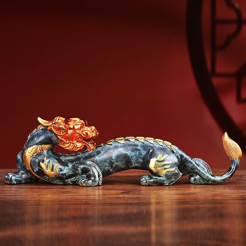 吉祥源 纯铜貔貅摆件八方来财客厅办公室桌装饰送老板同事高档礼 八方