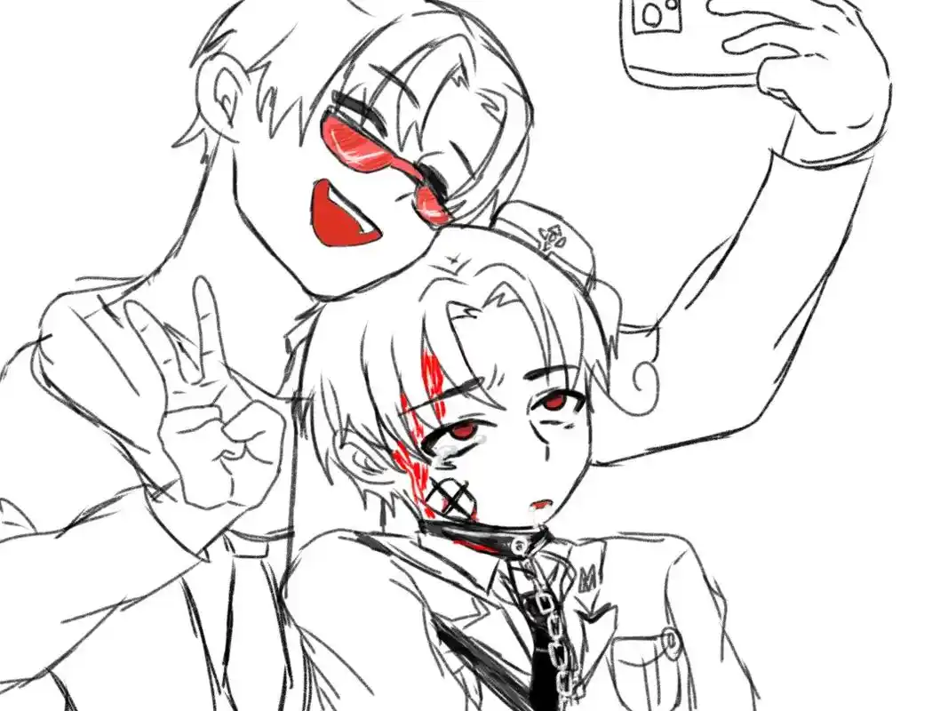 异色黑塔利亚 #异色伊双子 大家春节快乐!不知道发什么就发 - 抖音