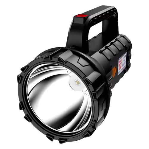 德国进口博士强光手电筒充电超亮户外探照灯手提灯远射家用大容量