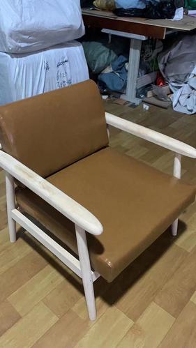 东莞厂家橡胶木软包休闲椅酒店公寓连锁酒店个人休闲椅